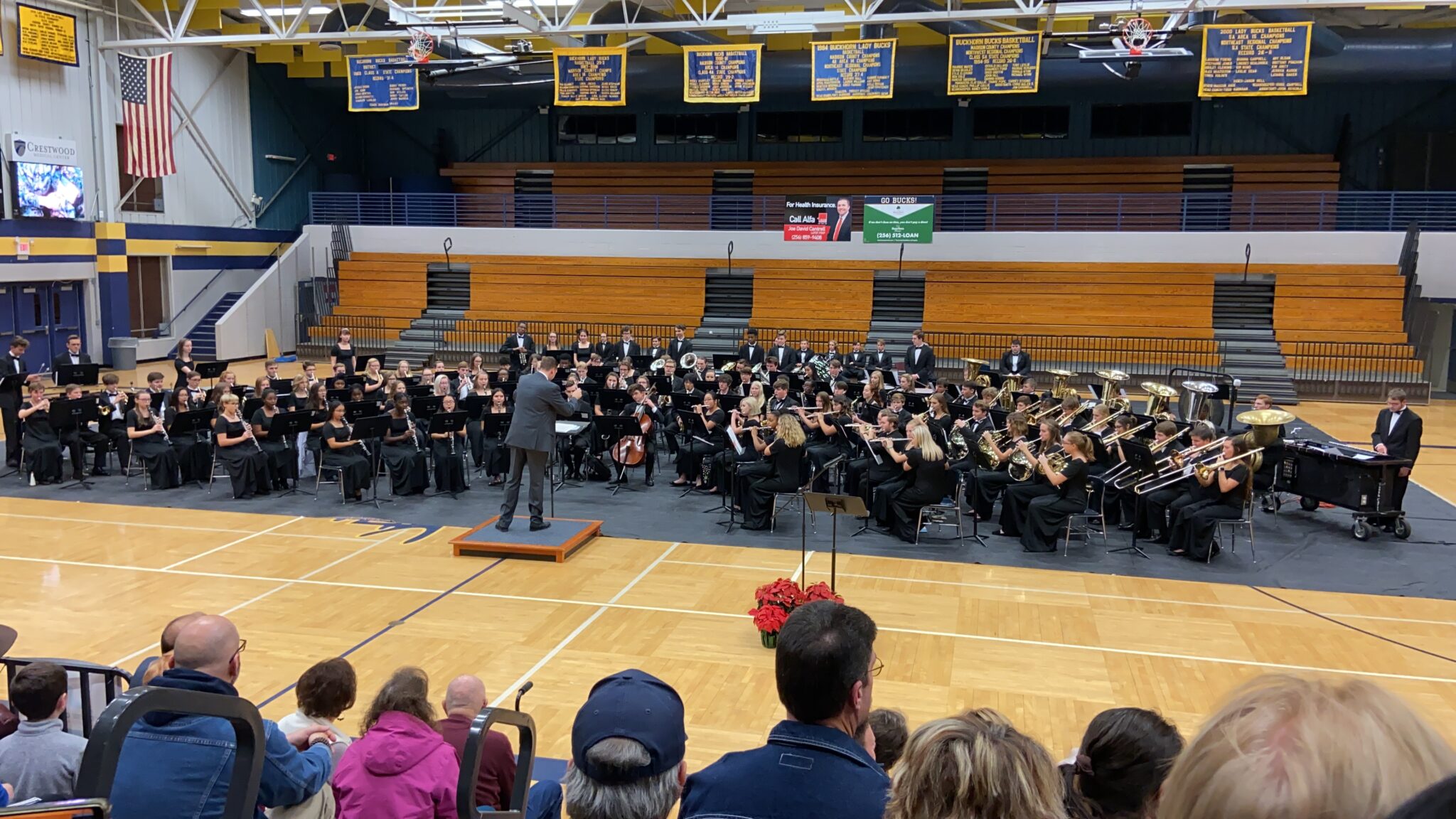 2020 Winter Concert – Gold Gym – Buckhorn Band – Integrity, Tenacity ...